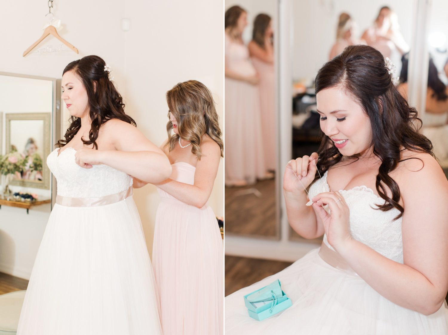 Bride getting ready pictures at The Paseo venue
